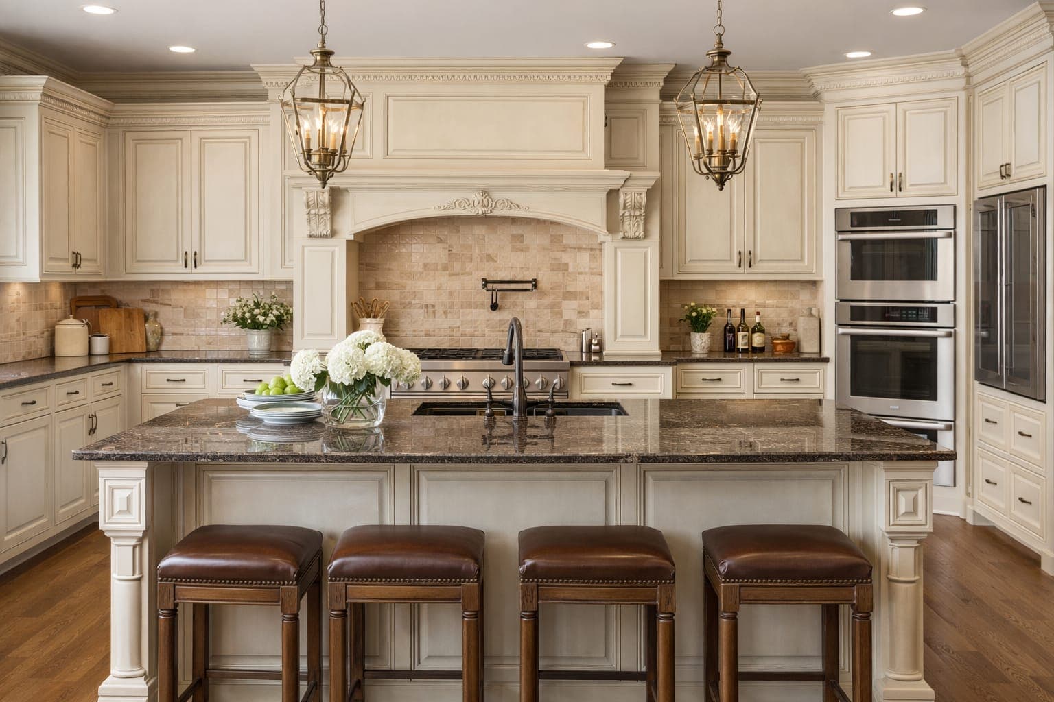 Traditional Kitchen Cabinets image